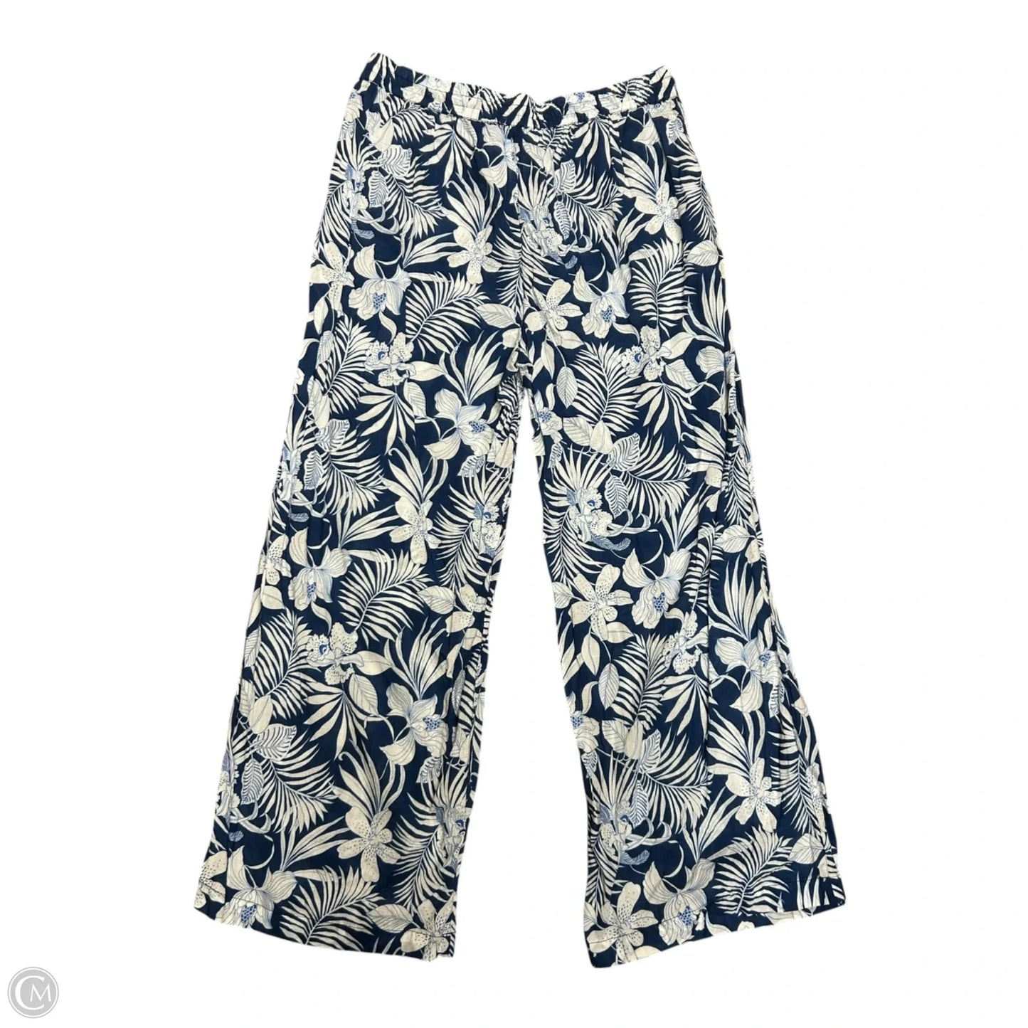 Pants Lounge By Tommy Bahama In Blue & White, Size: M