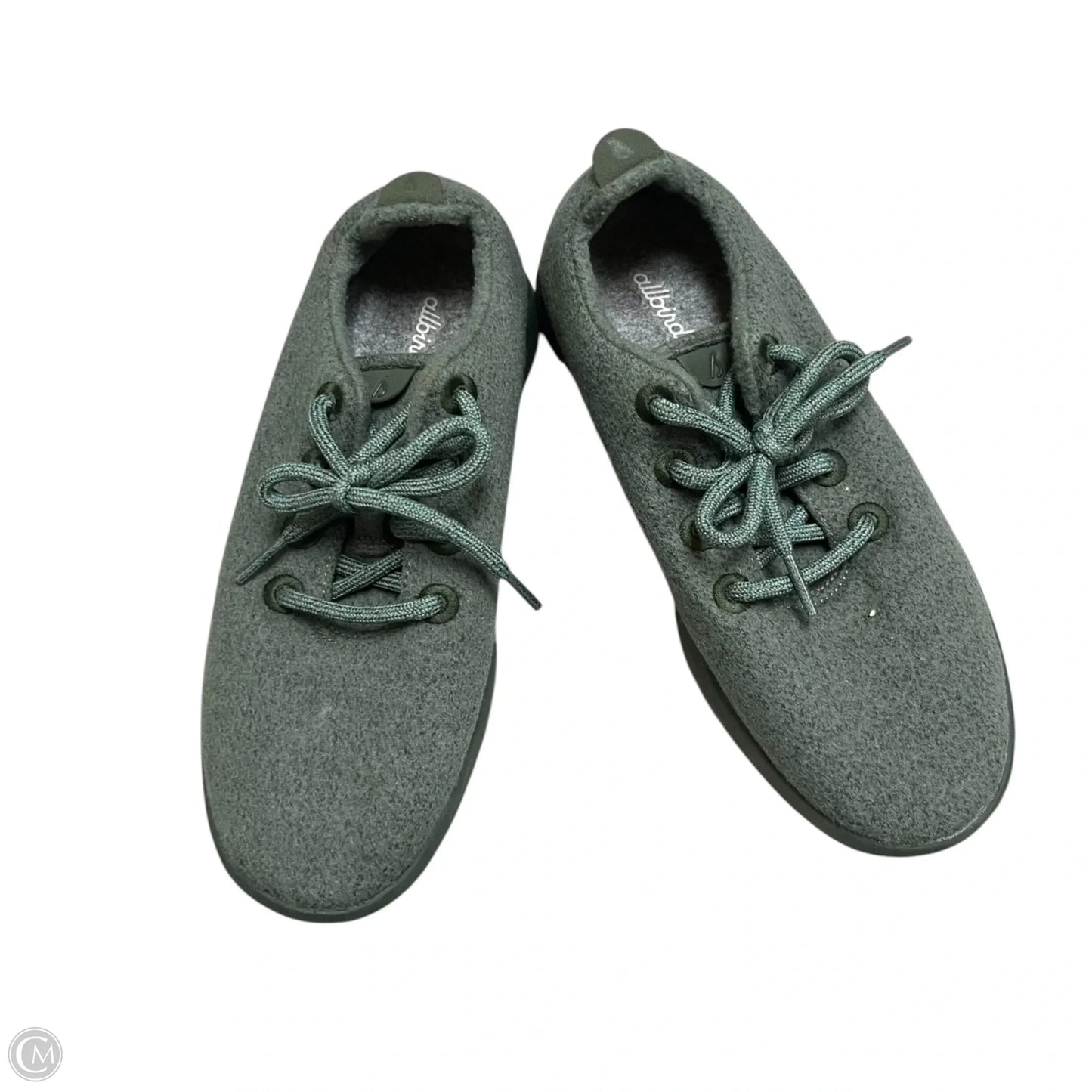 Shoes Sneakers By Allbirds In Green, Size: 8