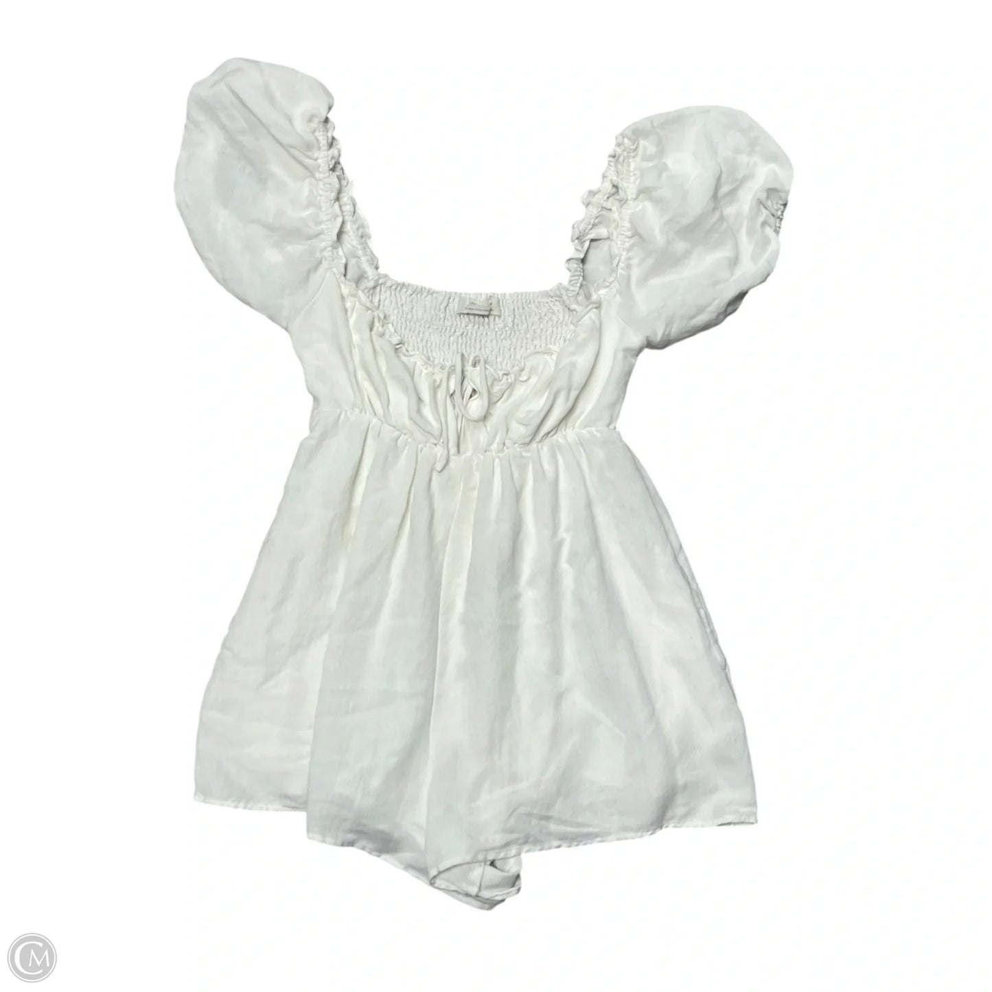 Romper By Urban Outfitters In White, Size: S
