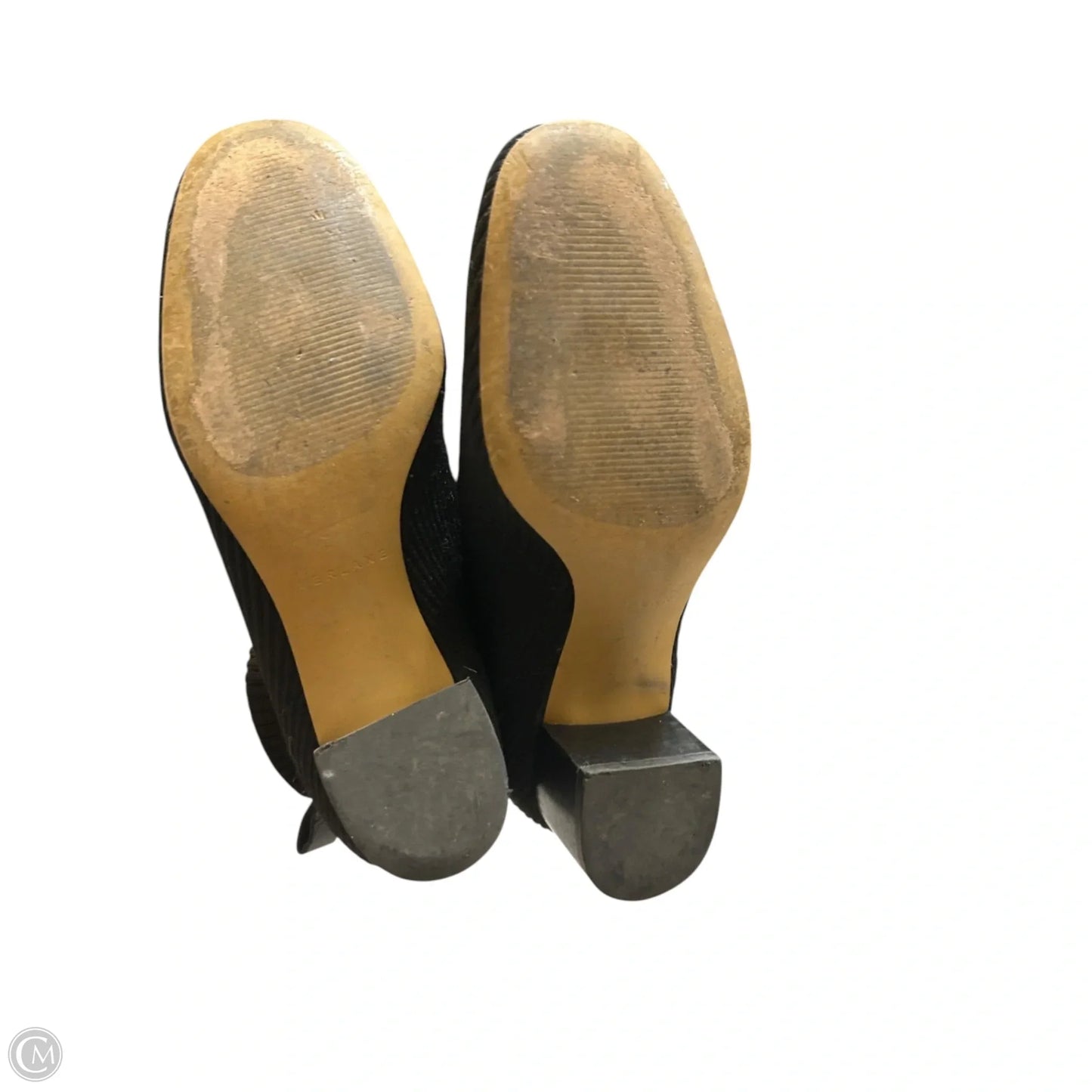 Boots Ankle Heels By Everlane In Black, Size: 6.5