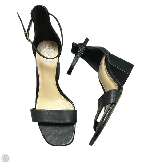 Sandals Heels Block By Vince Camuto In Black, Size: 7