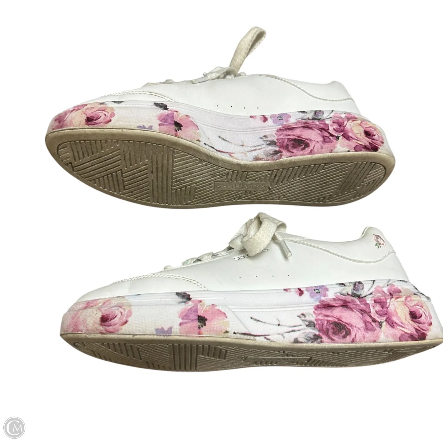 Shoes Sneakers By Skechers In Floral Print, Size: 9.5