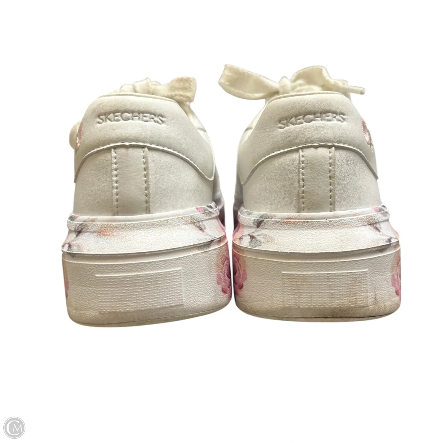 Shoes Sneakers By Skechers In Floral Print, Size: 9.5