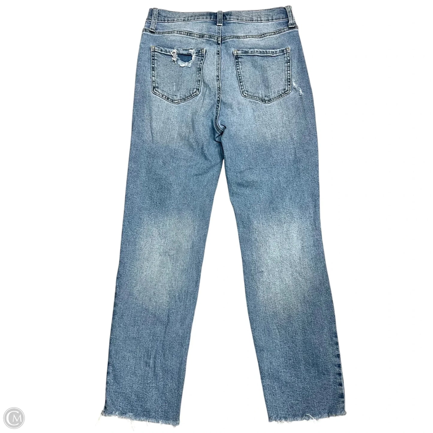 Jeans Straight By Celebrity Pink In Blue Denim, Size: 6