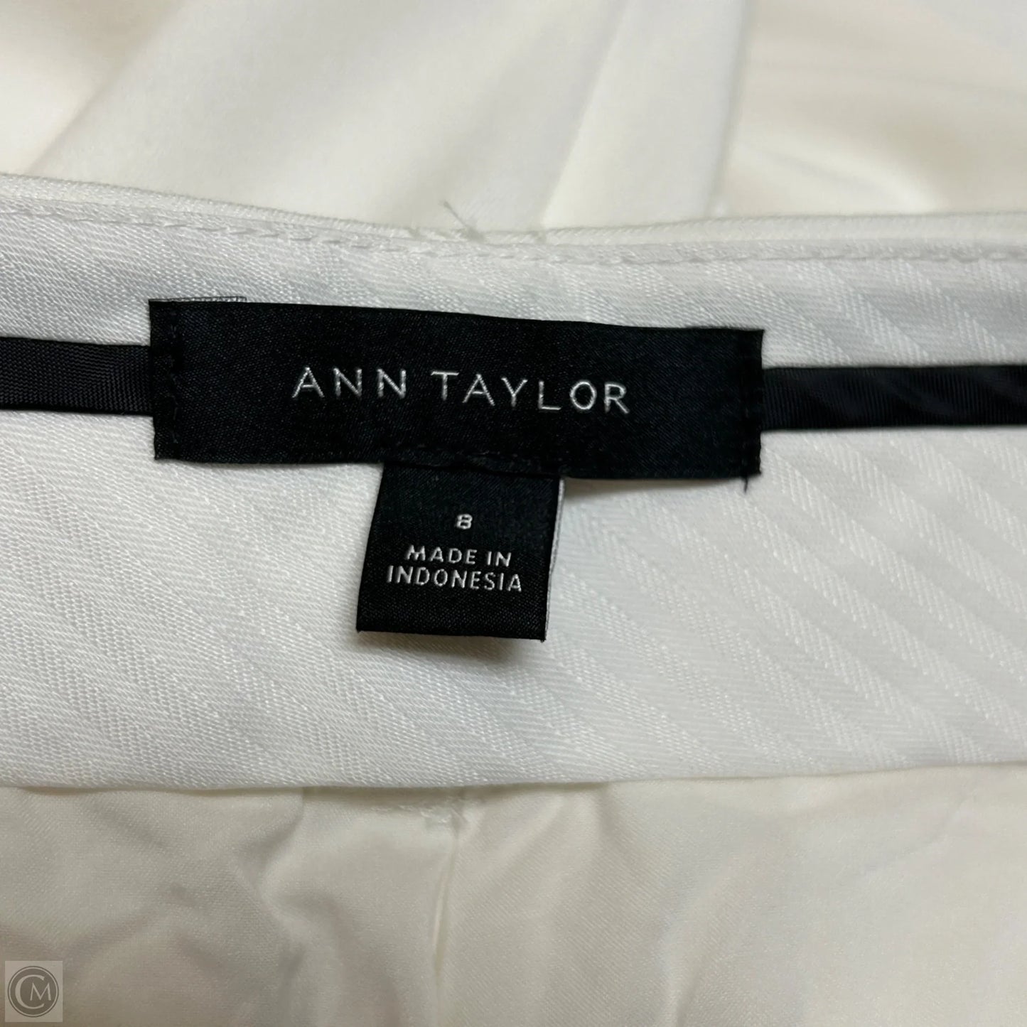 Pants Dress By Ann Taylor In White, Size: 8