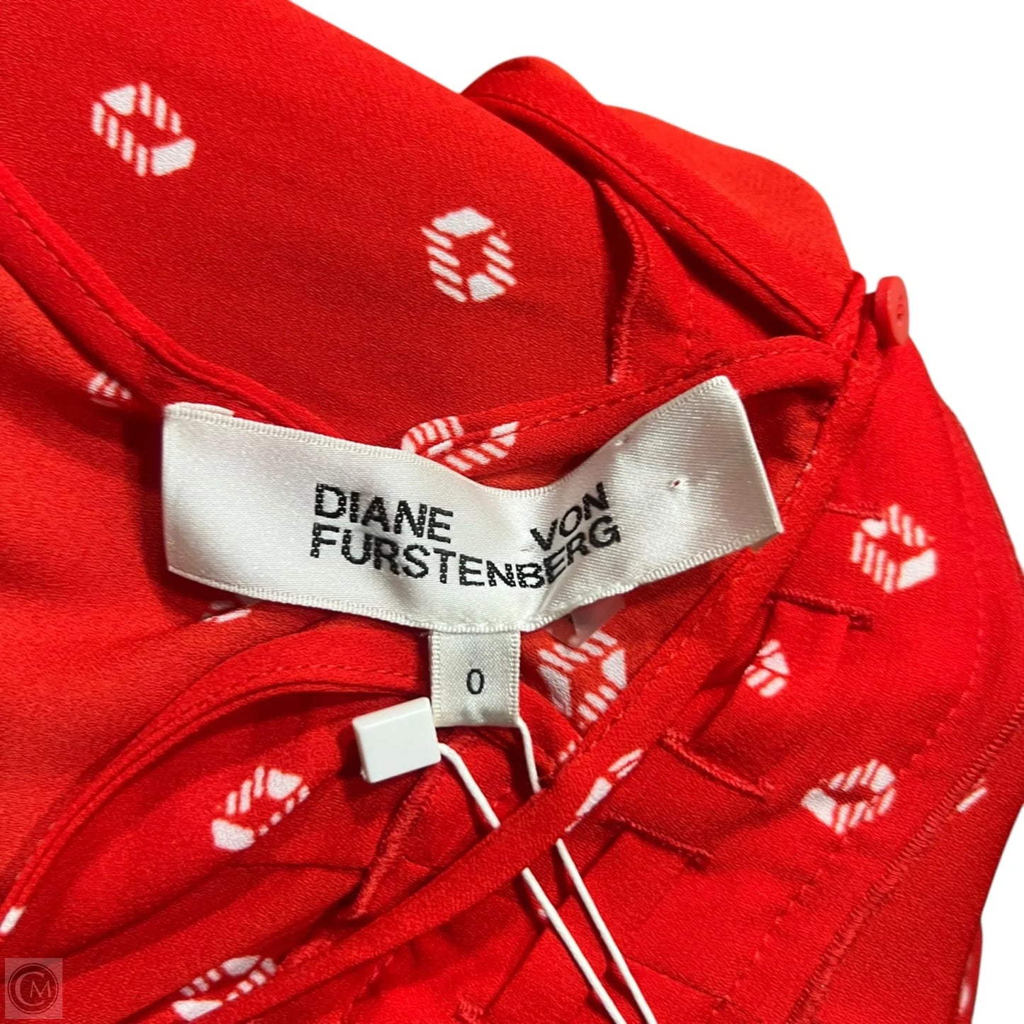 Jumpsuit Designer By Diane Von Furstenberg In Red, Size: Xs