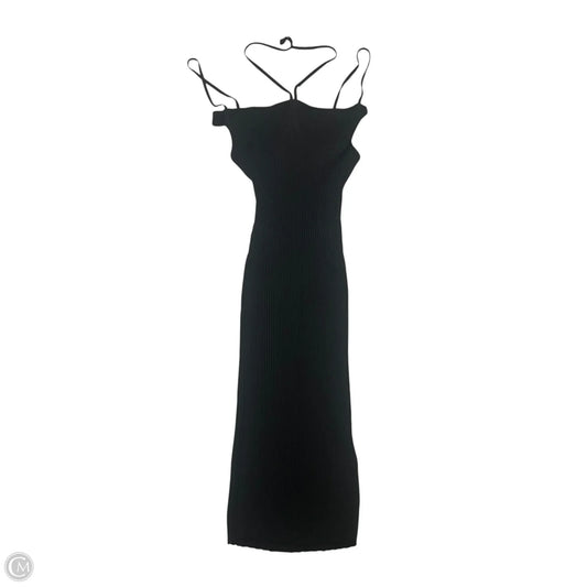Dress Party Midi By Andreadamo In Black, Size: L