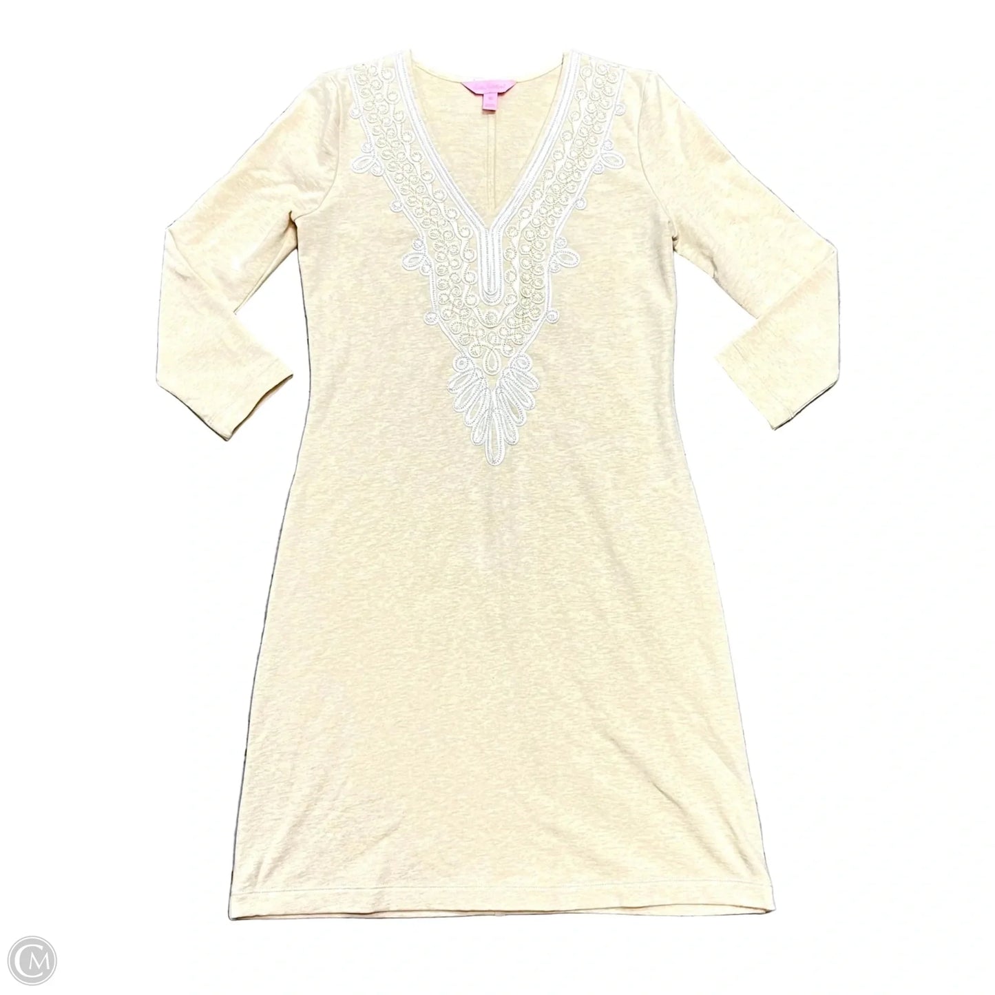 Dress Designer By Lilly Pulitzer In Cream, Size: Xs