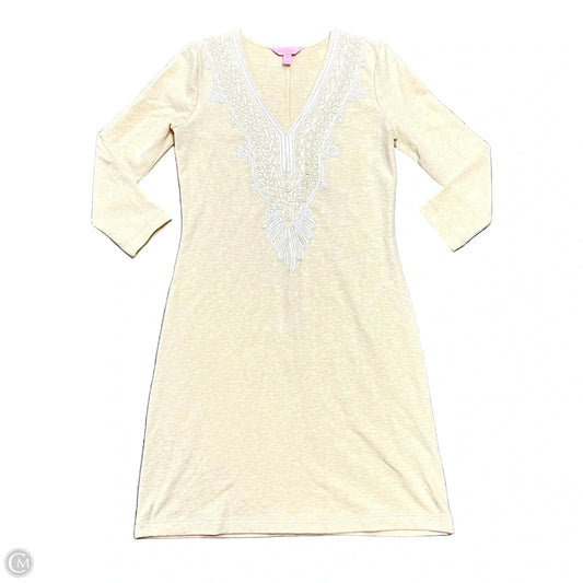 Dress Designer By Lilly Pulitzer In Cream, Size: Xs