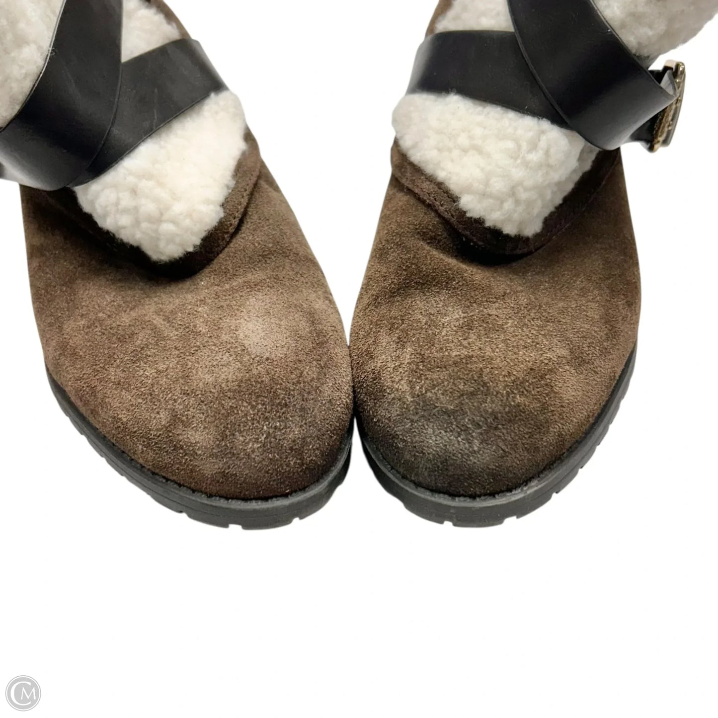 Boots Ankle Heels By Charles By Charles David In Brown, Size: 11