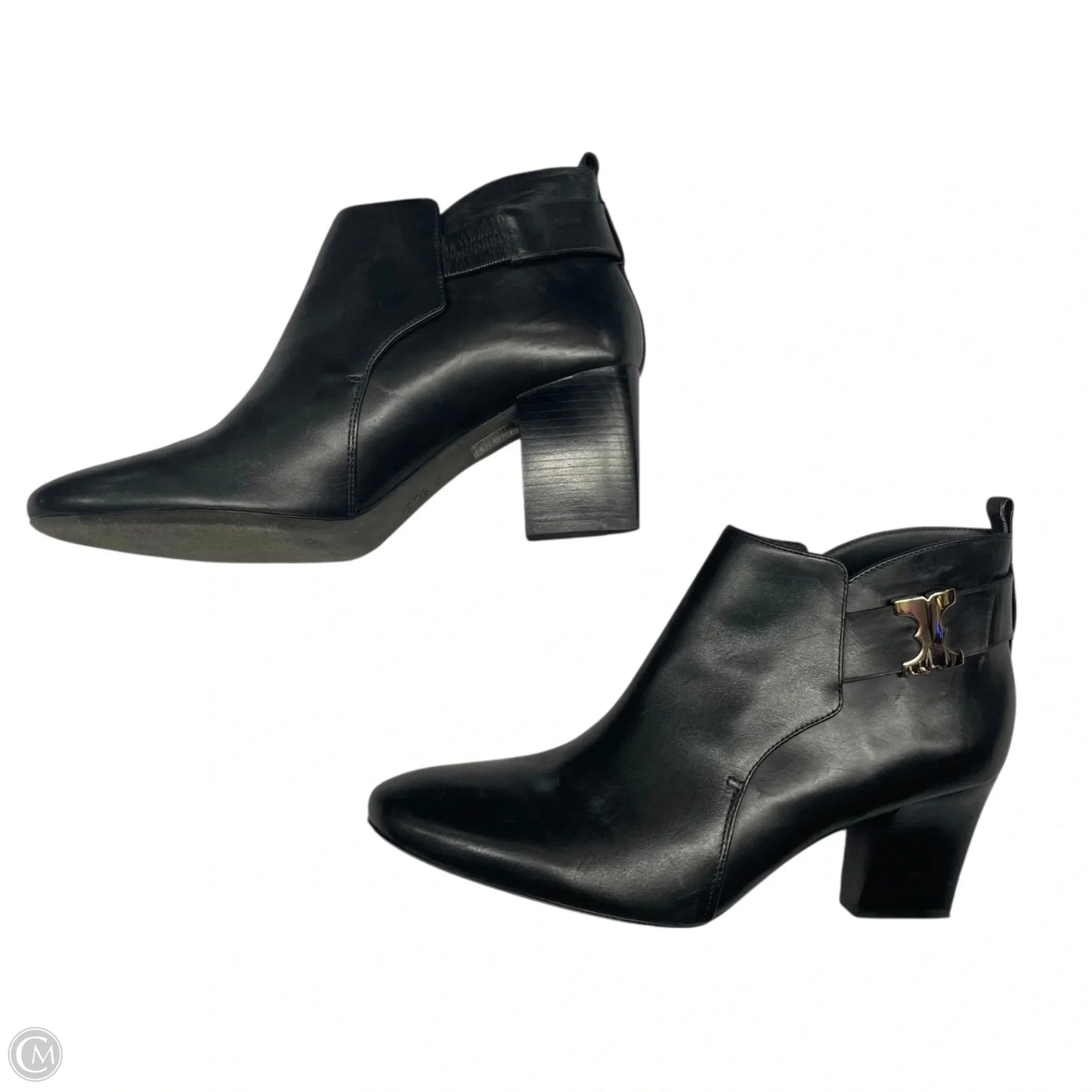 Boots Ankle Heels By Tory Burch In Black, Size: 11