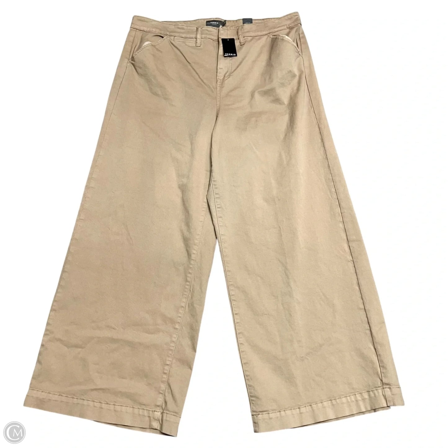 Pants Wide Leg By Torrid In Brown, Size: 20