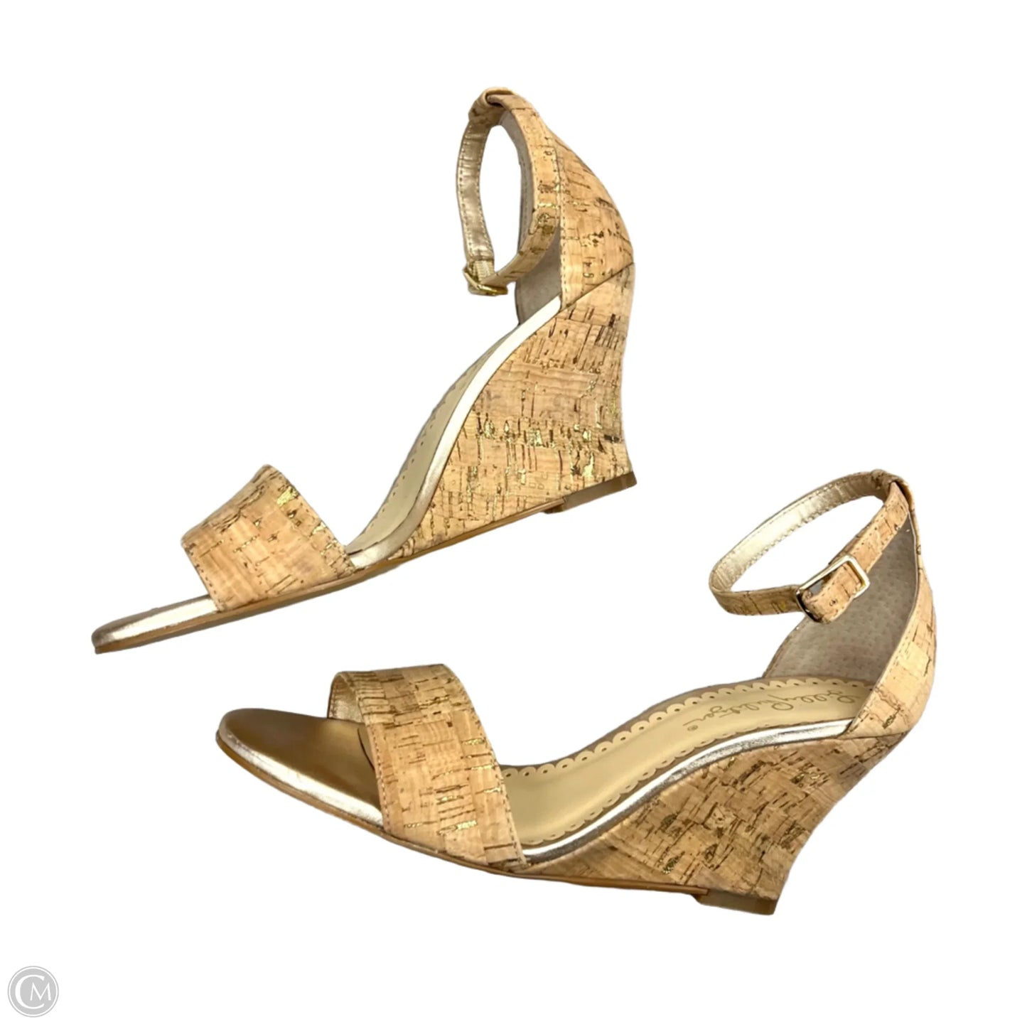 Shoes Designer By Lilly Pulitzer In Tan, Size: 6