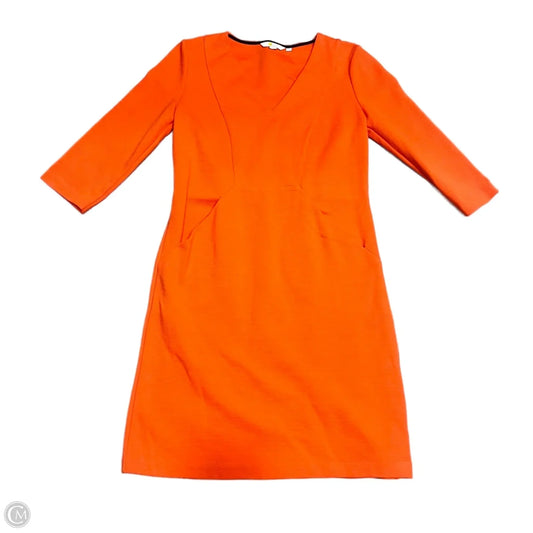 Dress Work By Boden In Orange, Size: Sp