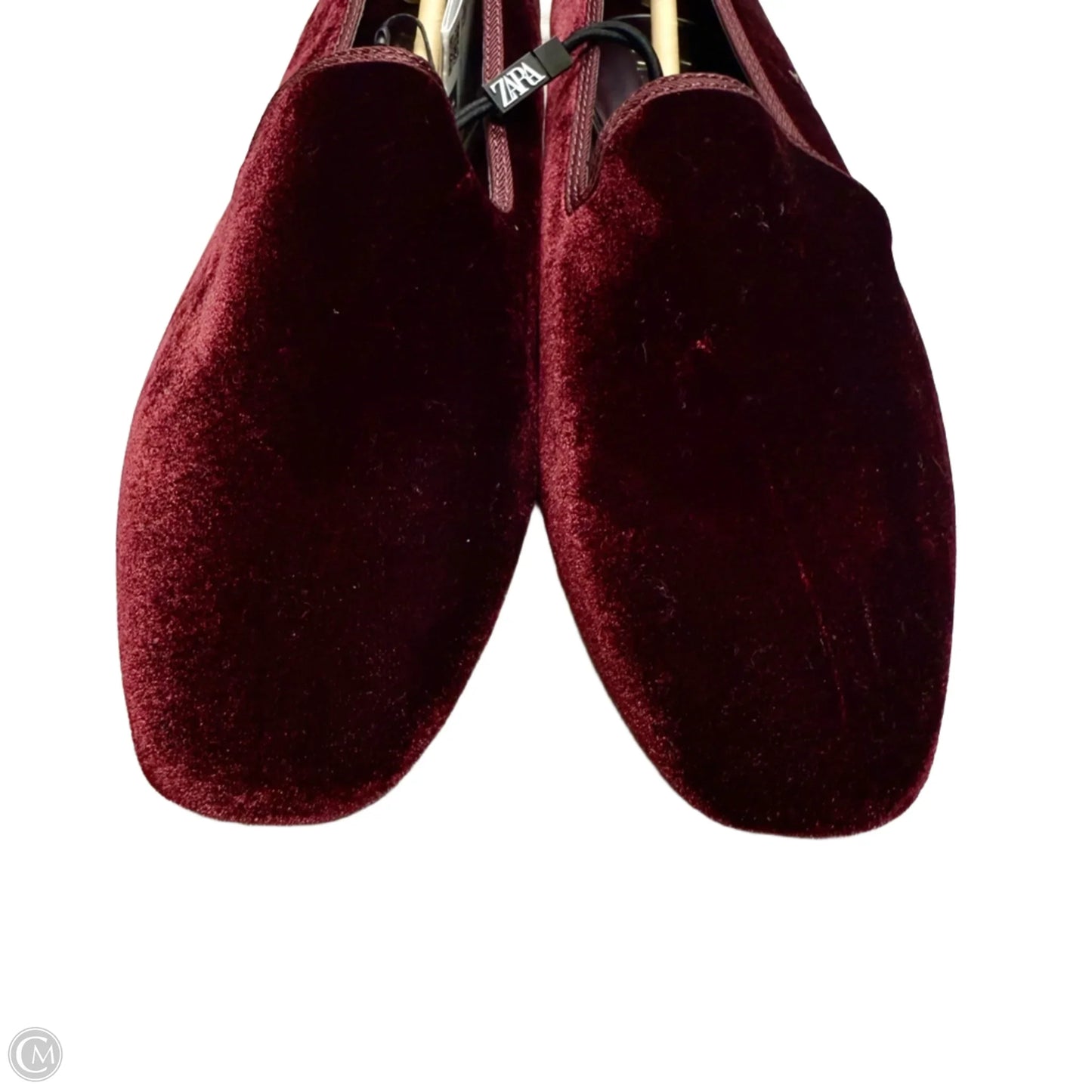 Shoes Flats By Zara In Maroon, Size: 8