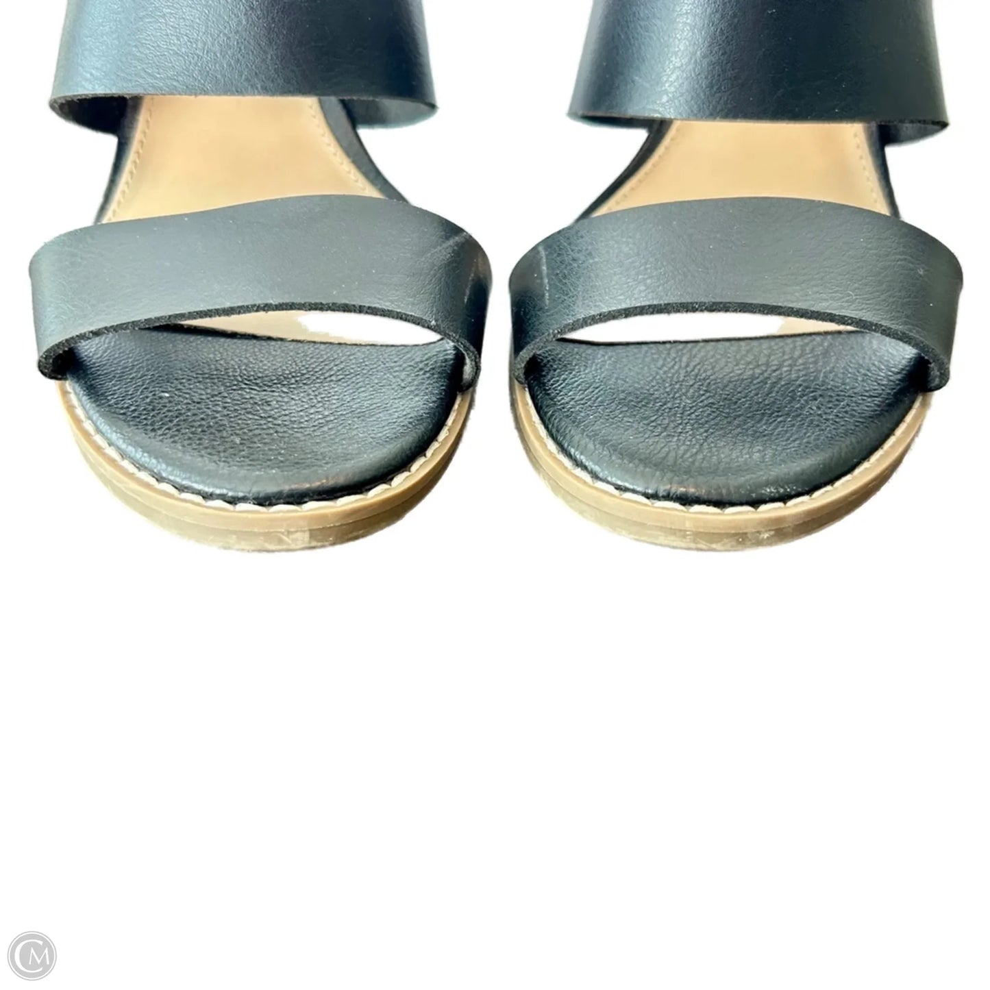 Sandals Heels Block By Old Navy In Black, Size: 7.5