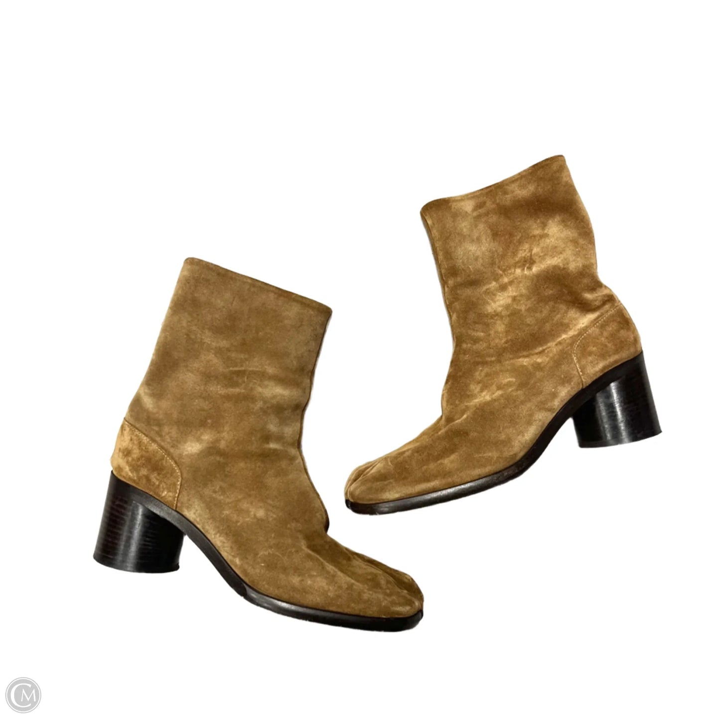 Boots Designer By Maison Margiela In Brown, Size: 8.5