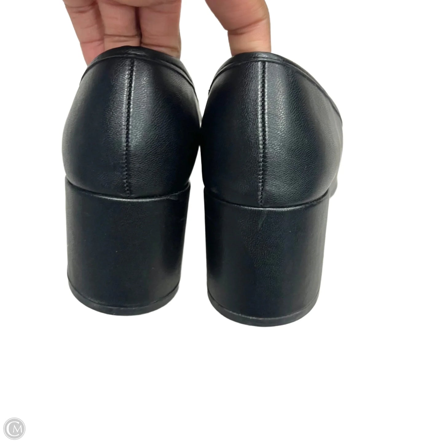 Shoes Heels Block By Journee In Black, Size: 8