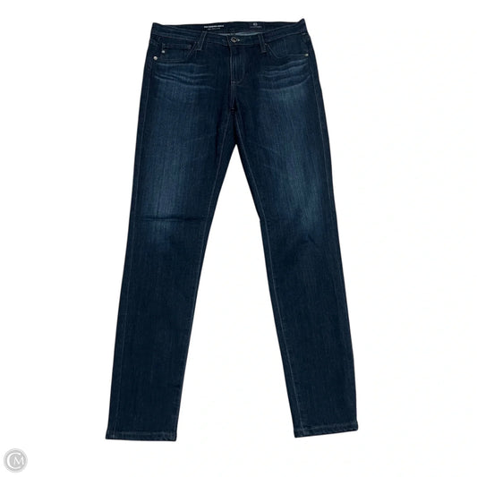 Jeans Jeggings By Adriano Goldschmied In Blue Denim, Size: 4
