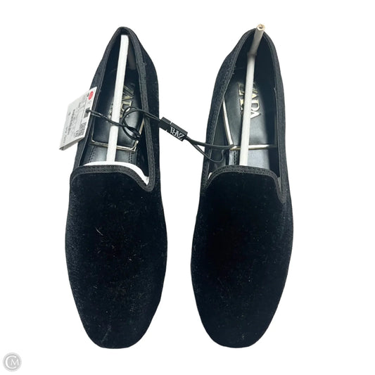Shoes Flats By Zara In Black, Size: 7.5