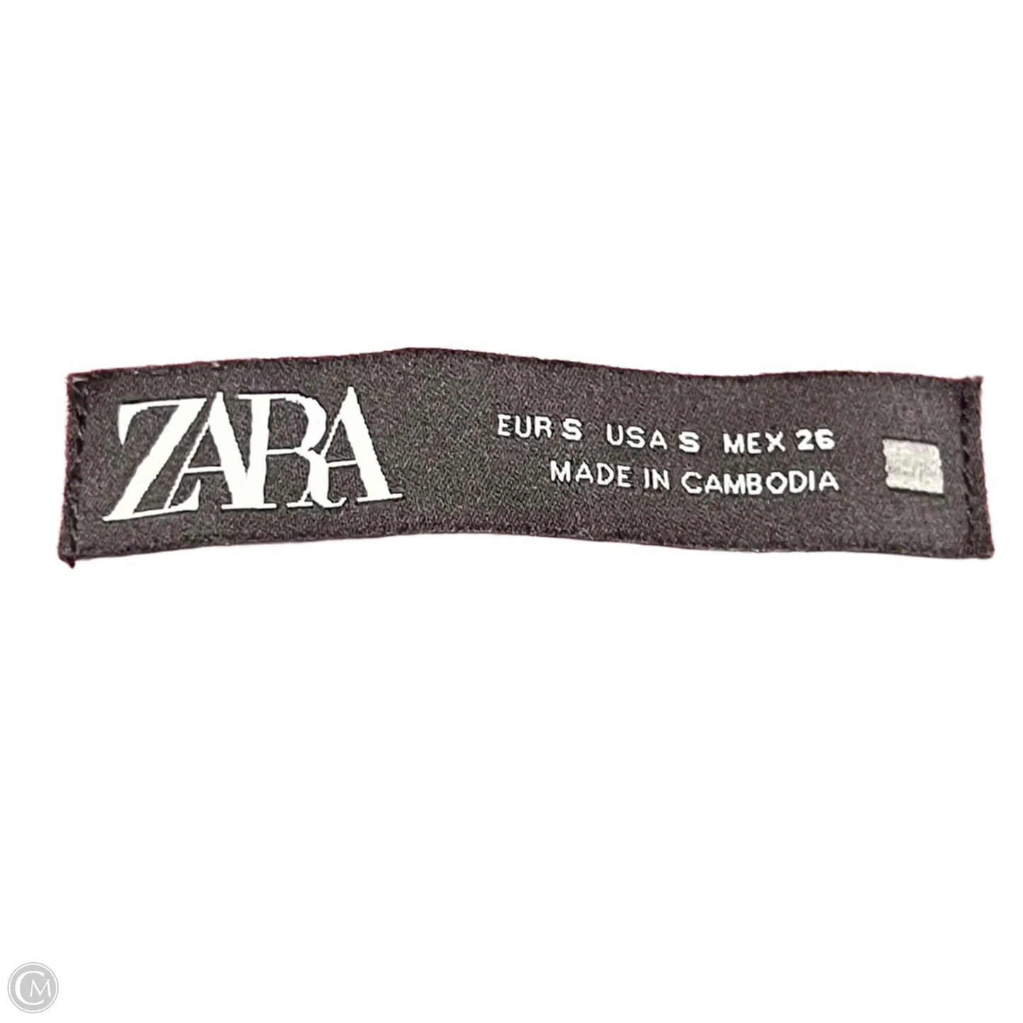 Pants Dress By Zara In Maroon, Size: S