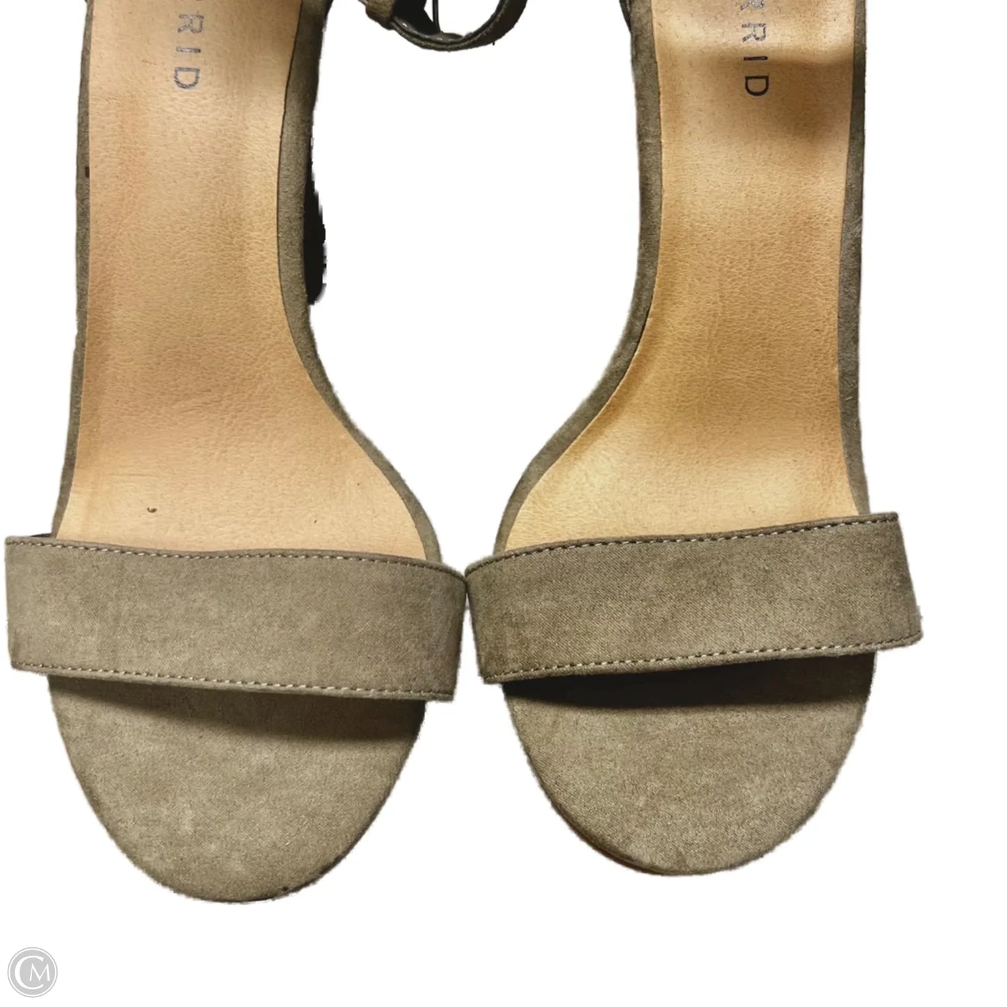 Sandals Heels Stiletto By Torrid In Brown, Size: 8.5