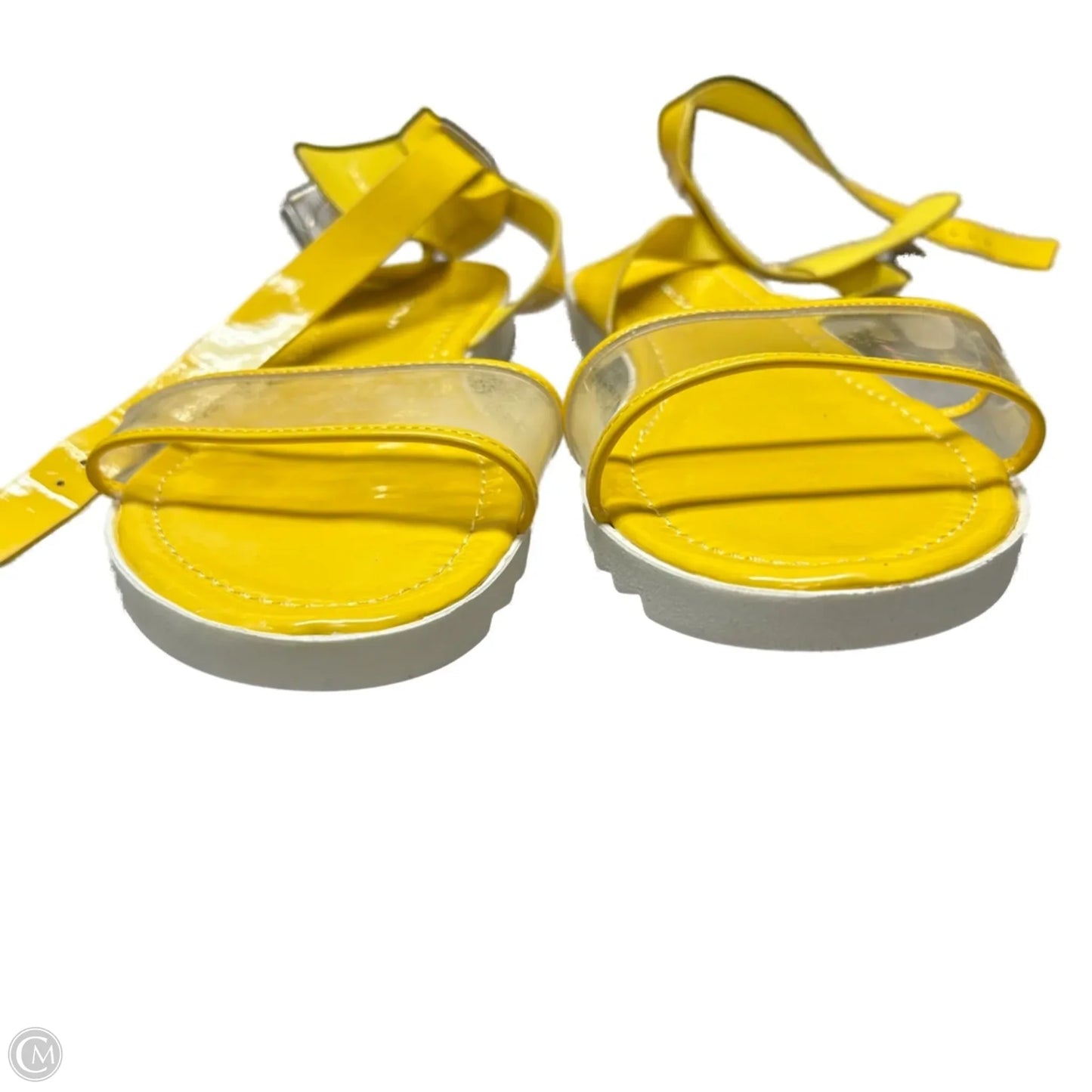 Sandals Flats By Ashley Stewart In Yellow, Size: 9