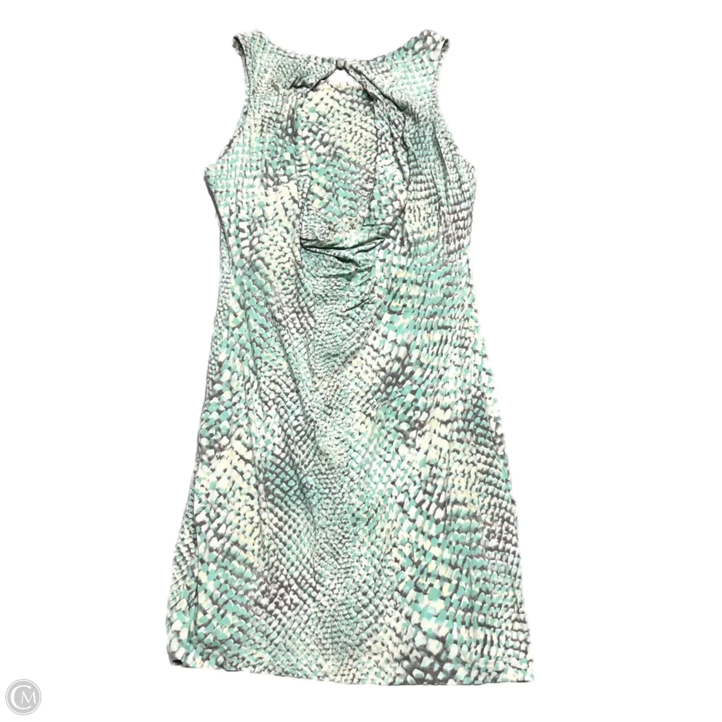 Dress Casual Short By Tart In Green & Grey, Size: M