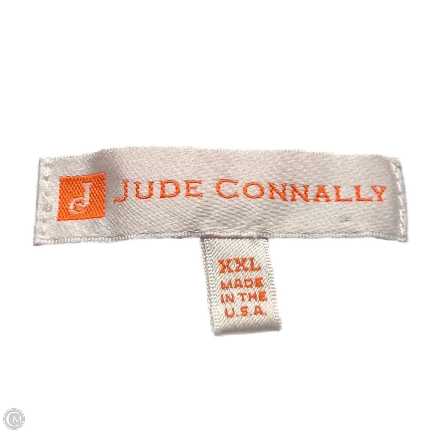 Dress Casual Short By Jude Connally In Blue & White, Size: Xxl