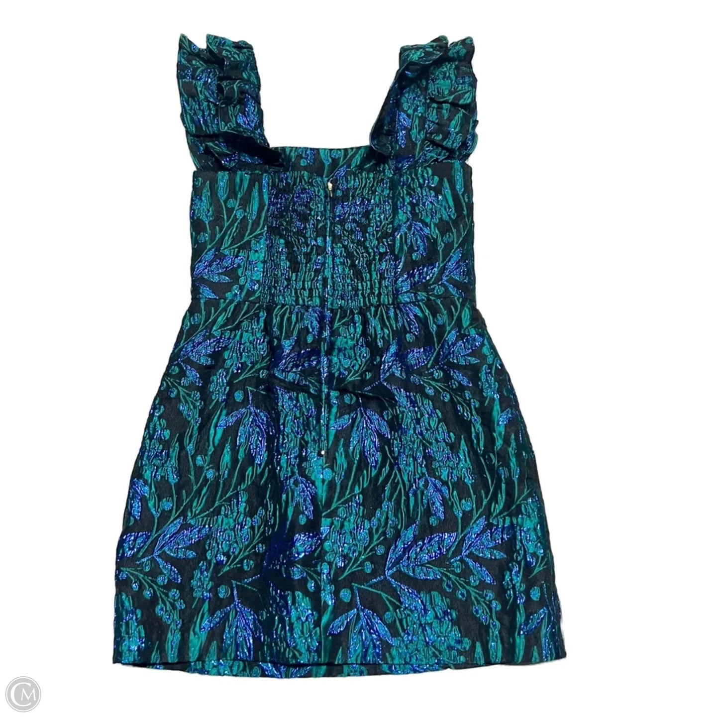 Dress Designer By Lilly Pulitzer In Blue & Green, Size: S