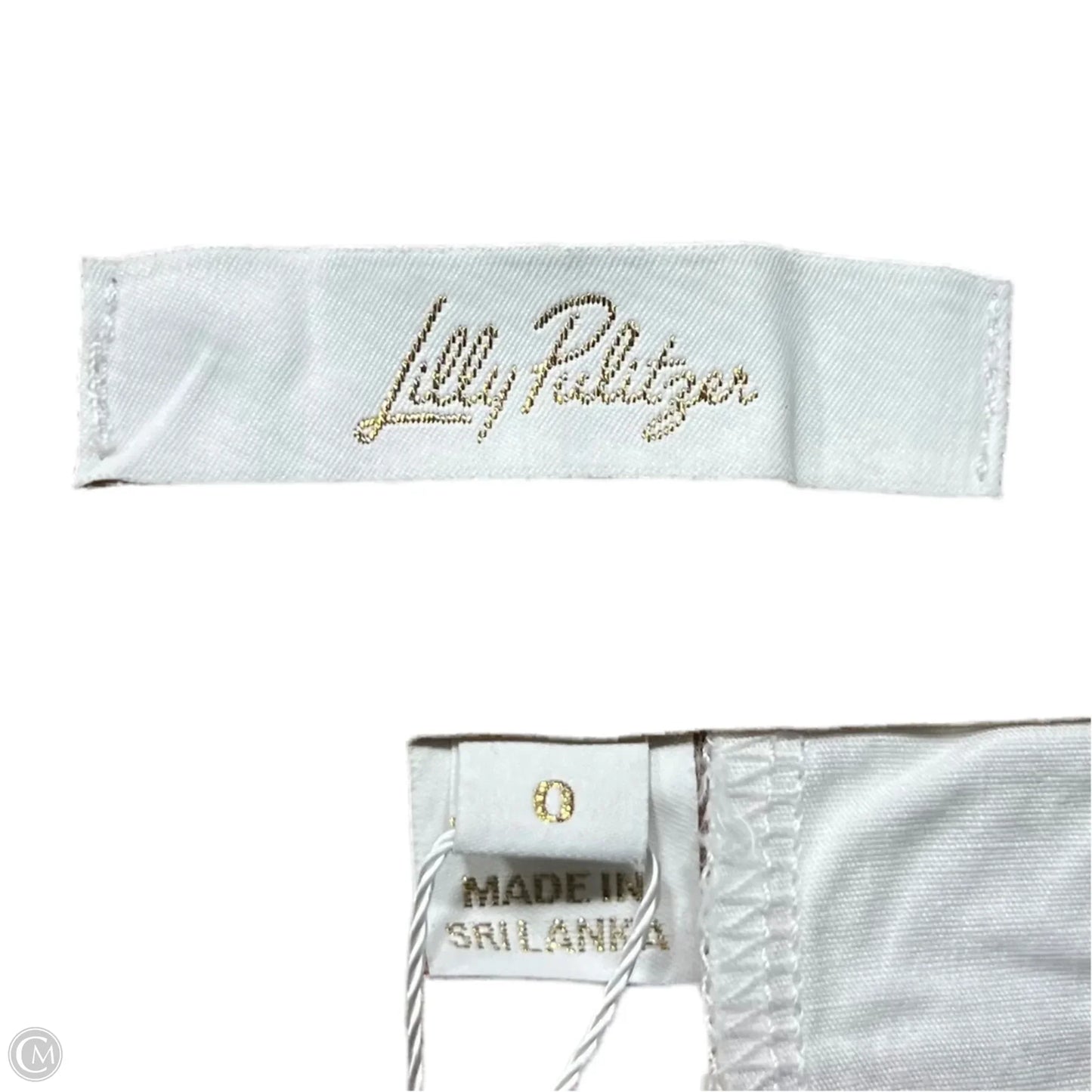 Skirt Designer By Lilly Pulitzer In Gold, Size: 0