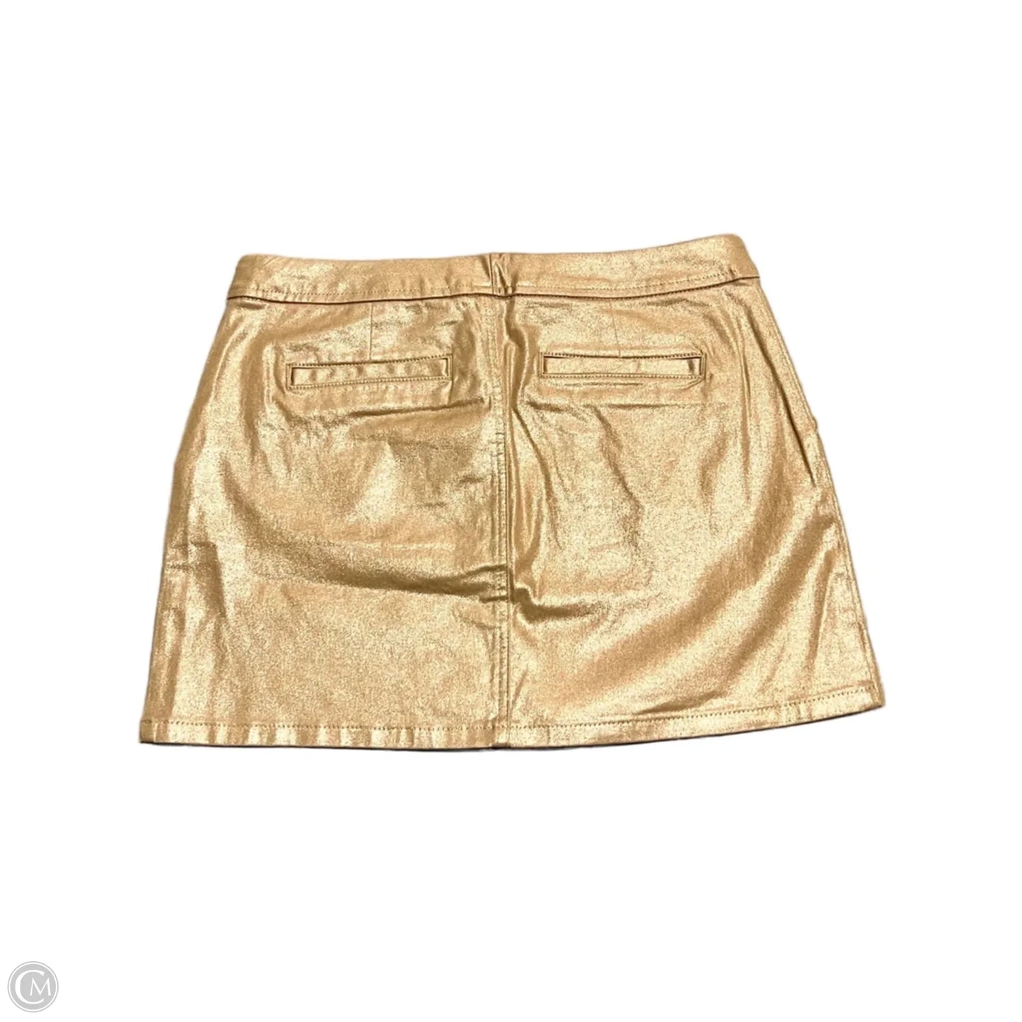 Skirt Designer By Lilly Pulitzer In Gold, Size: 6