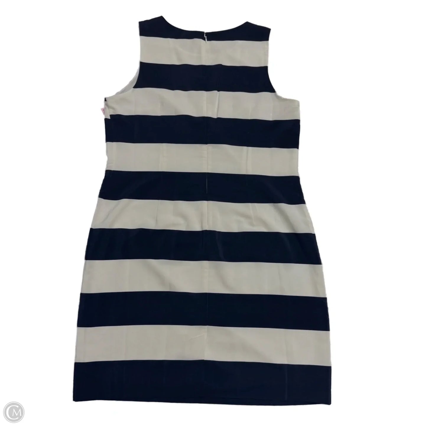 Dress Work By Banana Republic In Blue & White, Size: L