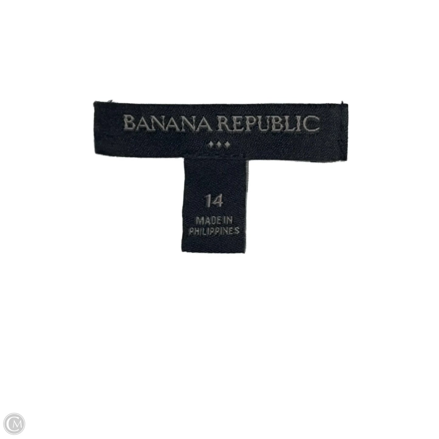 Dress Work By Banana Republic In Blue & White, Size: L