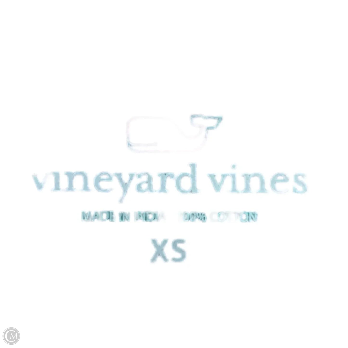 Top Long Sleeve By Vineyard Vines In Green, Size: Xs