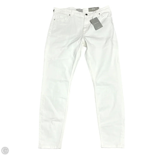 Jeans Skinny By Everlane In White, Size: 16
