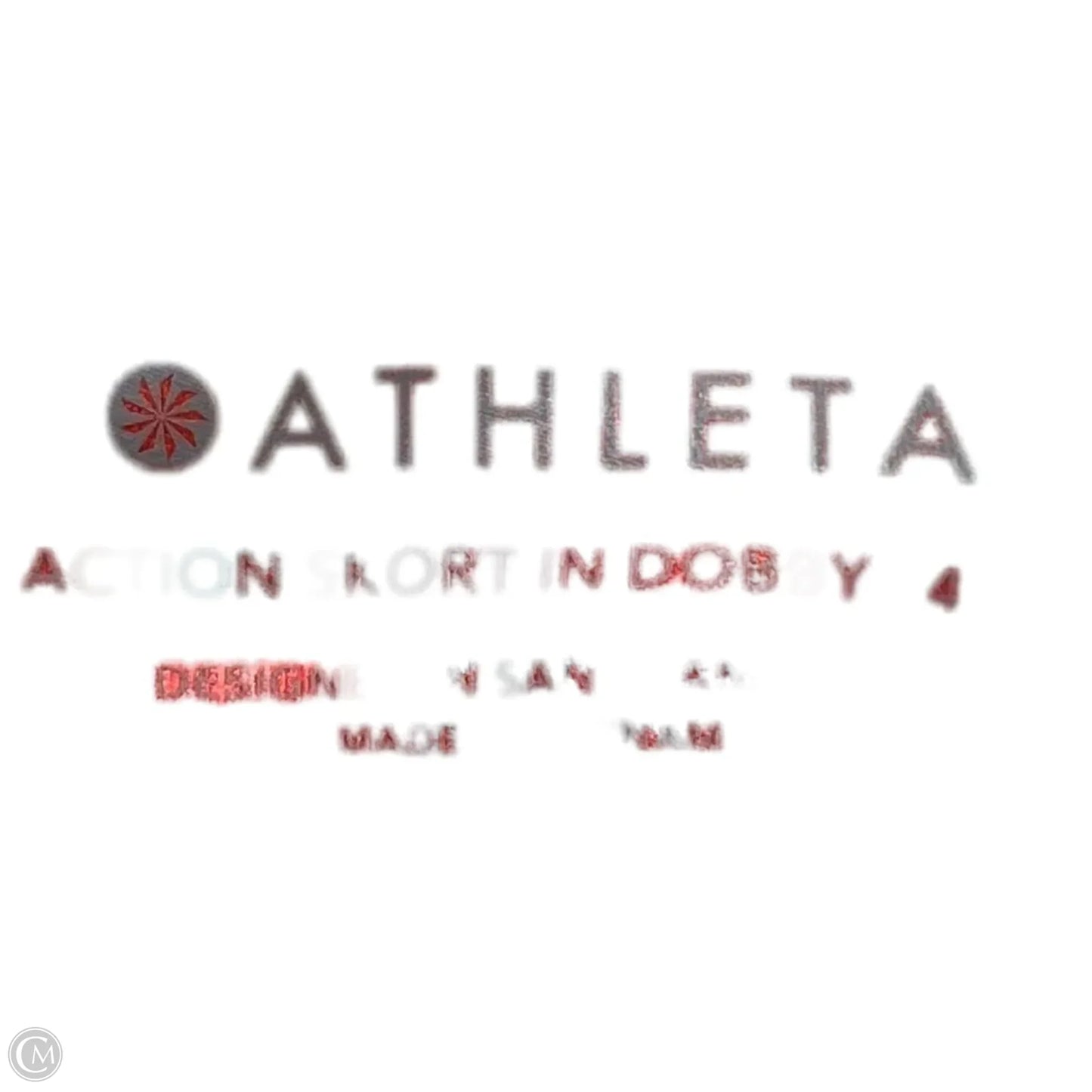 Athletic Skort By Athleta In Orange, Size: Xxs