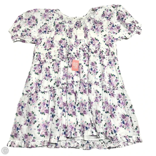 Dress Casual Midi By Ivy City In Pink & Purple, Size: 5x