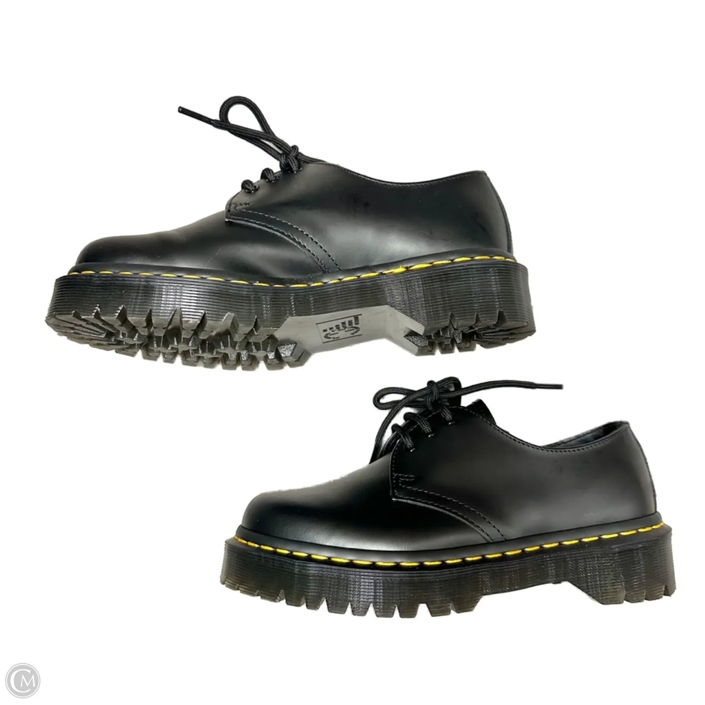 Shoes Flats By Dr Martens In Black, Size: 6