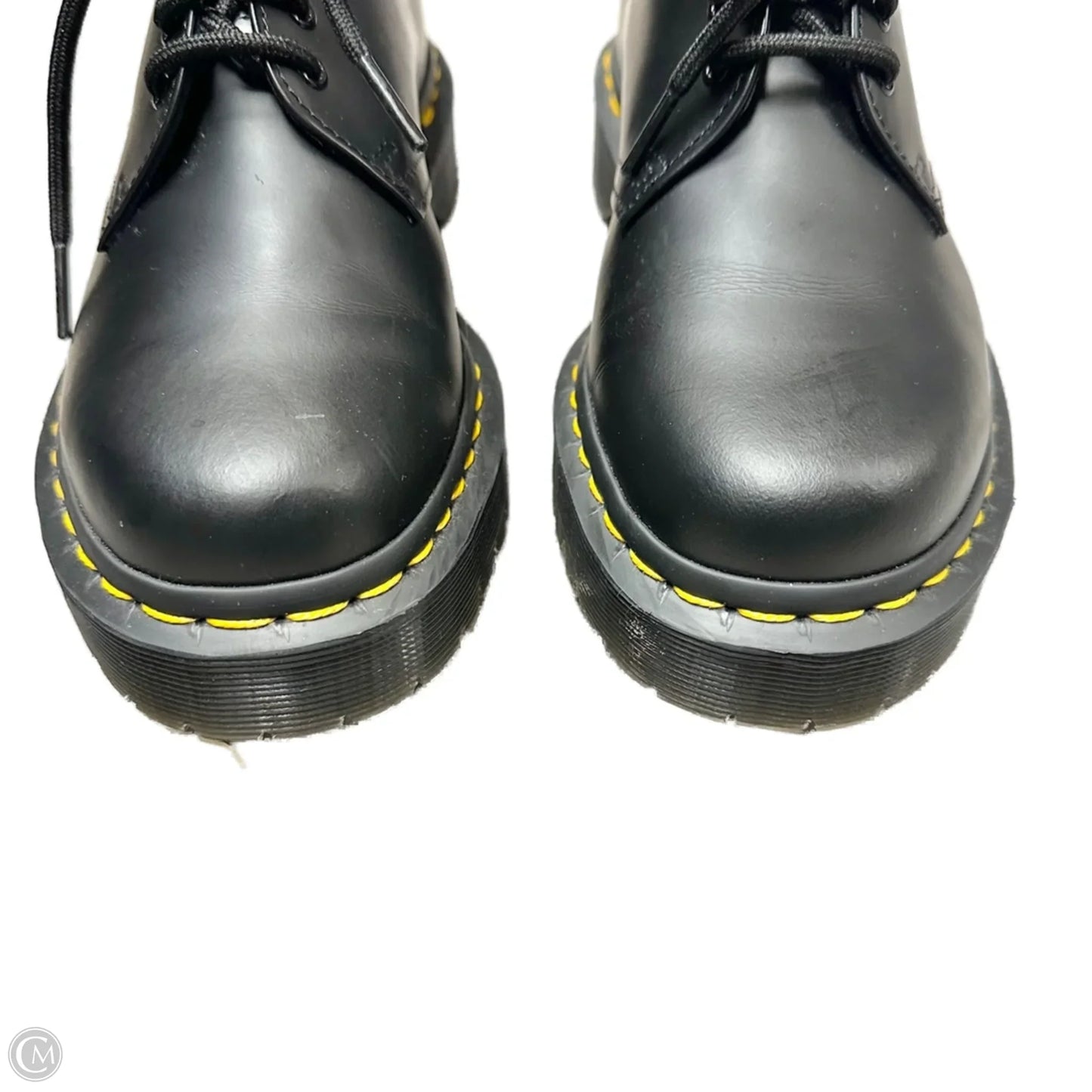 Shoes Flats By Dr Martens In Black, Size: 6