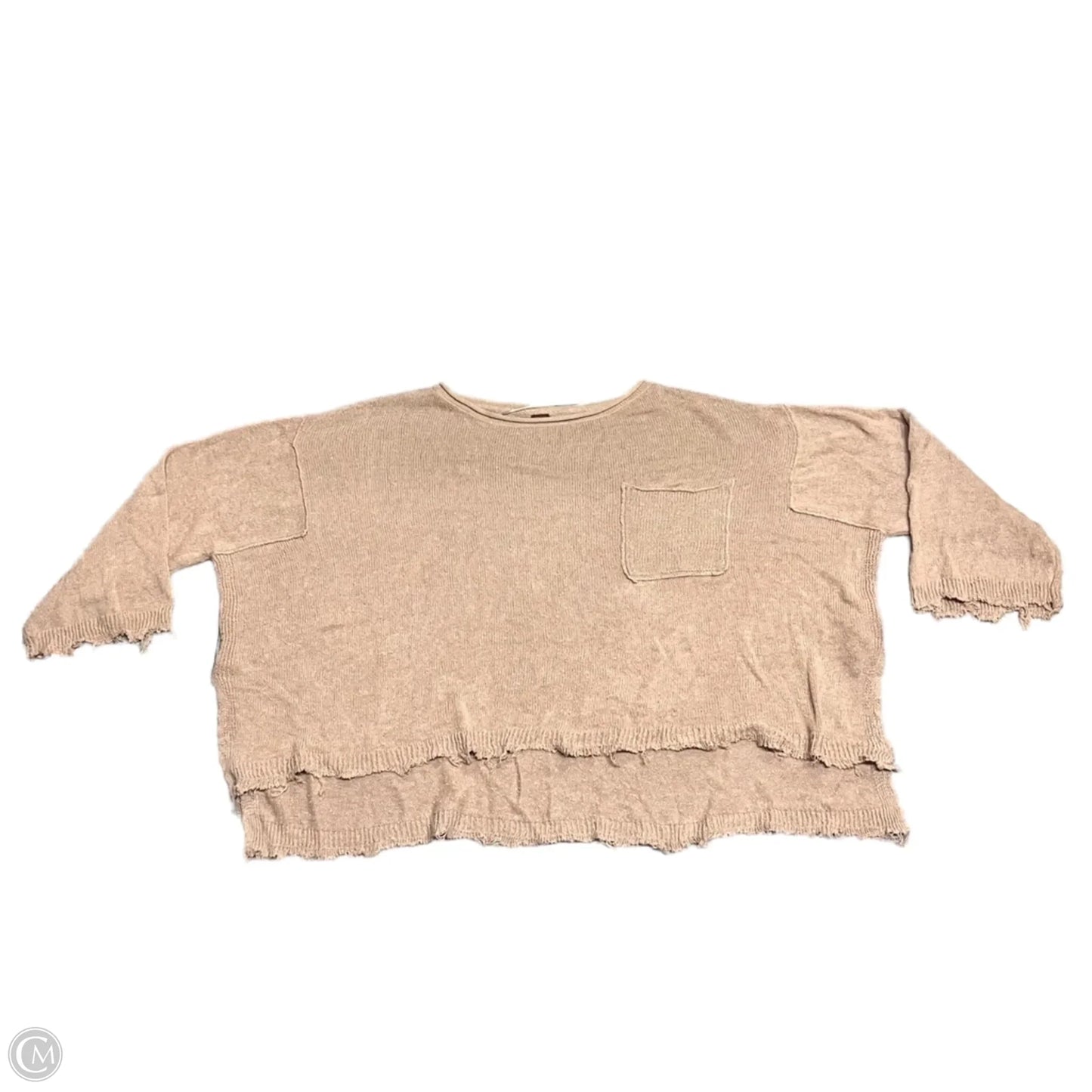 Sweater By Free People In Brown, Size: L