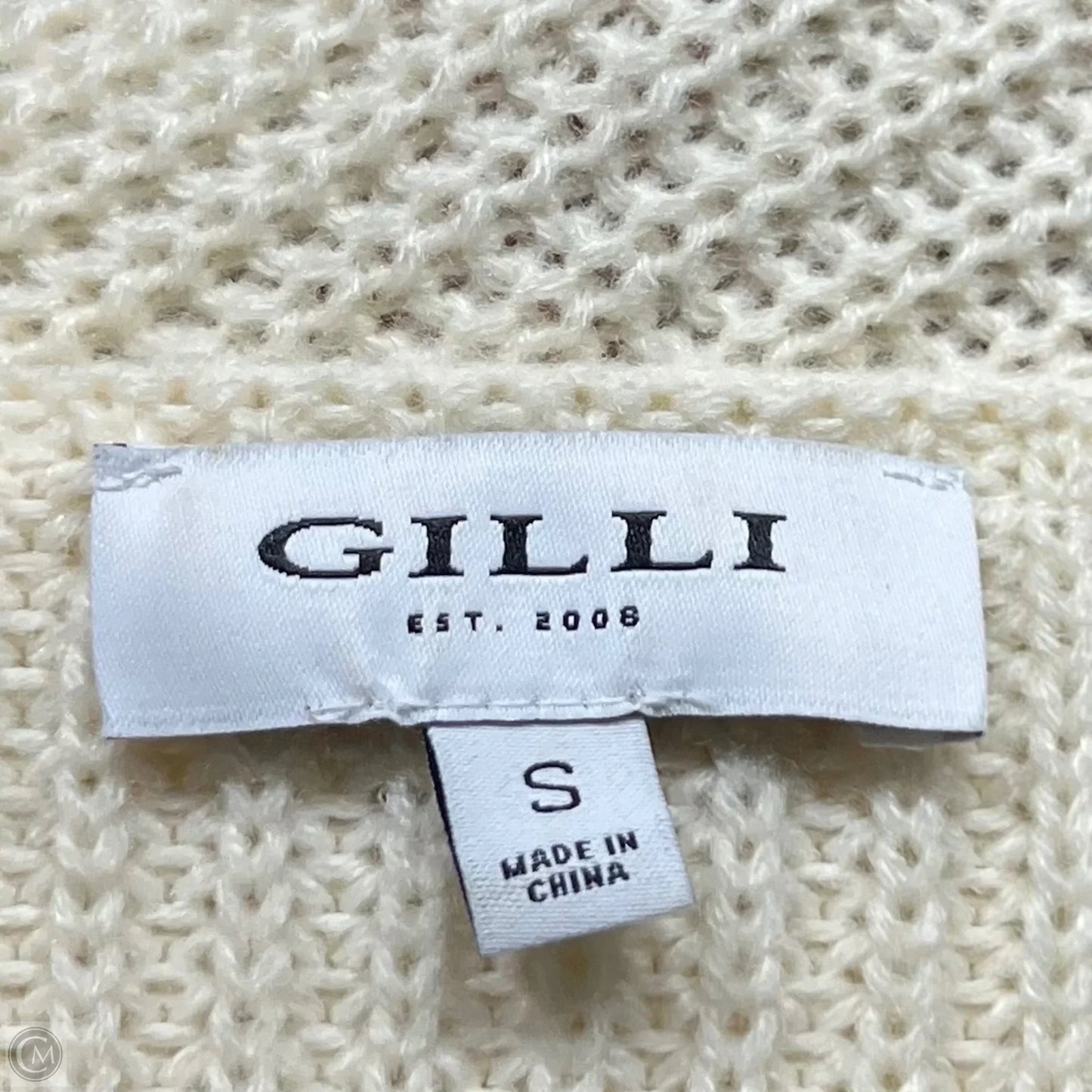 Sweater By Gilli In Cream, Size: S