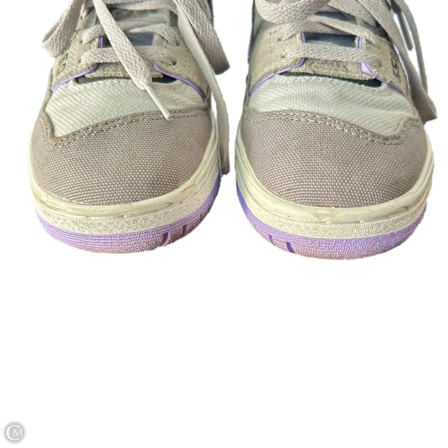 Shoes Sneakers By New Balance In Grey & Purple, Size: 6.5