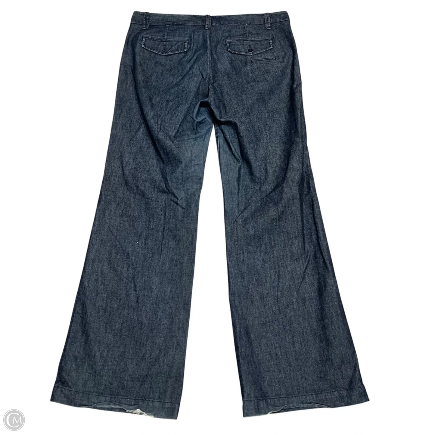 Jeans Wide Leg By Gap In Blue Denim, Size: 12l