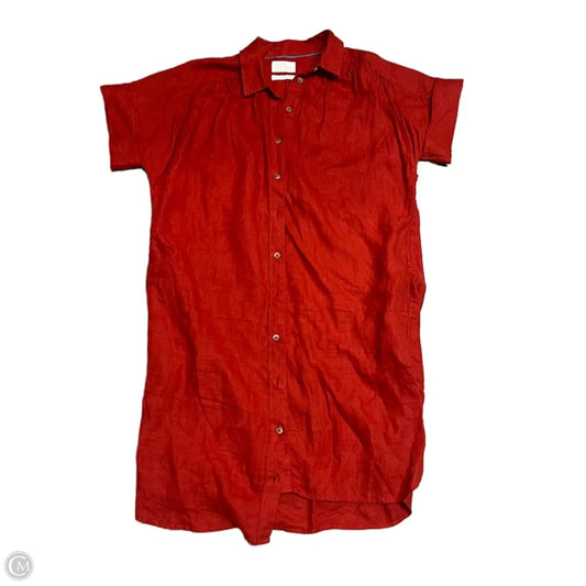 Dress Casual Short By J. Crew In Orange, Size: Xs