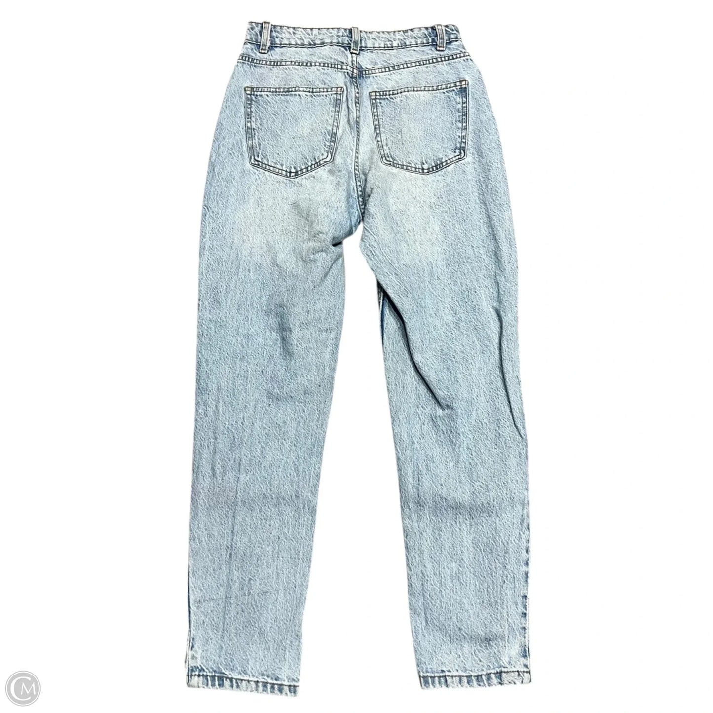 Jeans Boot Cut By Primark In Blue Denim, Size: 8