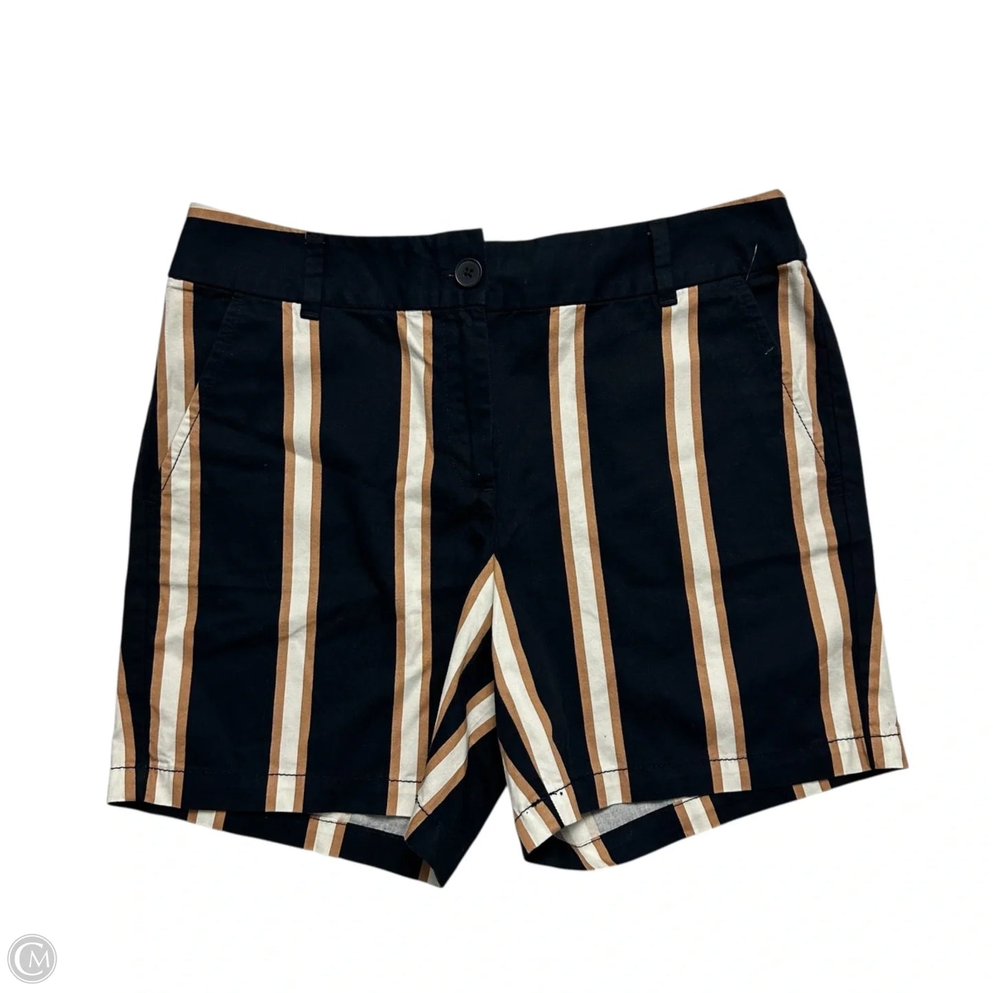 Shorts By Loft In Blue & Tan, Size: 6