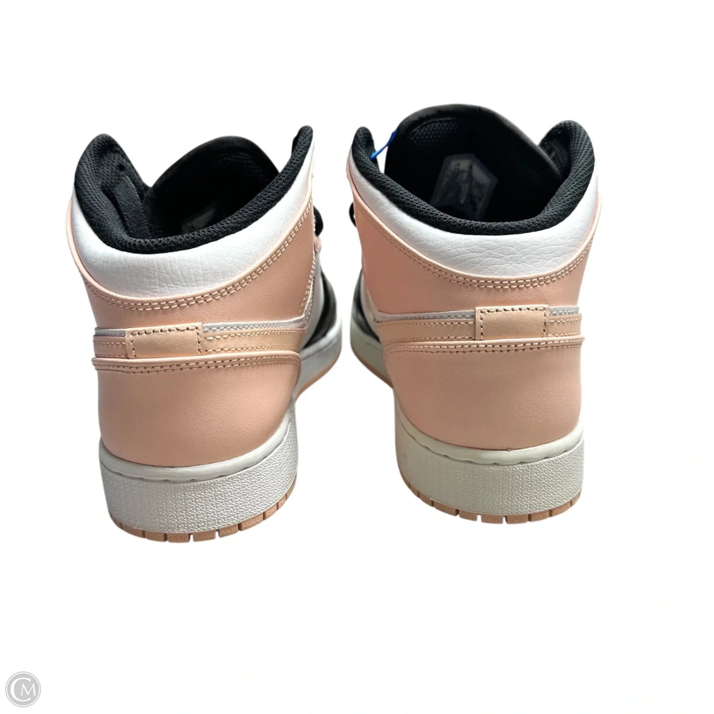 Shoes Luxury Designer By Jordan In Black & Pink, Size: 8.5