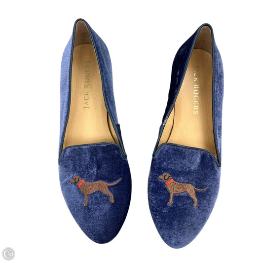 Shoes Flats By Jack Rogers In Blue, Size: 8.5