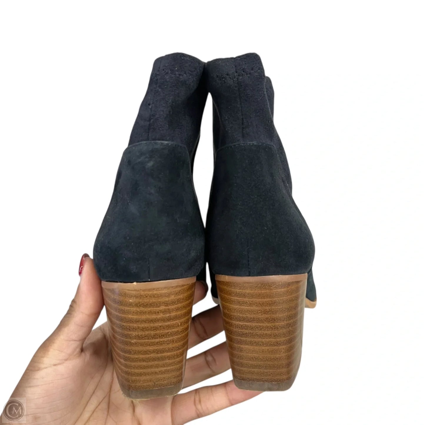 Boots Ankle Heels By Sole Society In Blue, Size: 6.5